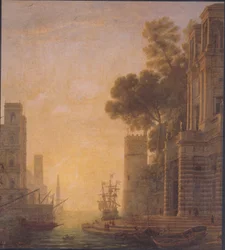 The Embarkation of Saint Paula in Ostia